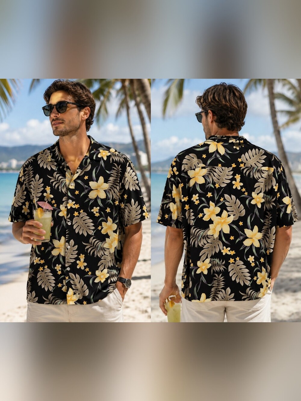 Coconut Breeze Hawaii Tropical Short Sleeve Button Down Shirt Size XXL #1060 - Picture 1 of 16